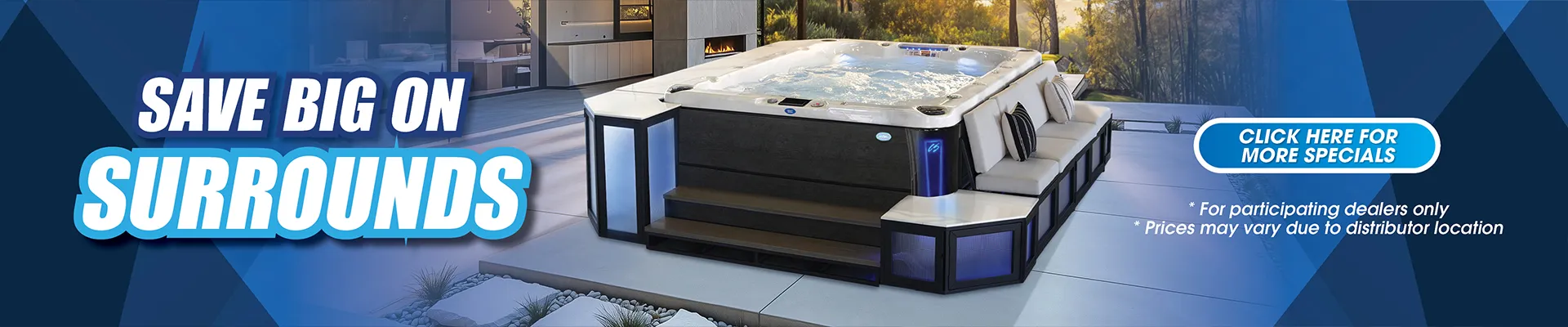 Calspas hot tub being used in a family setting - Sedona